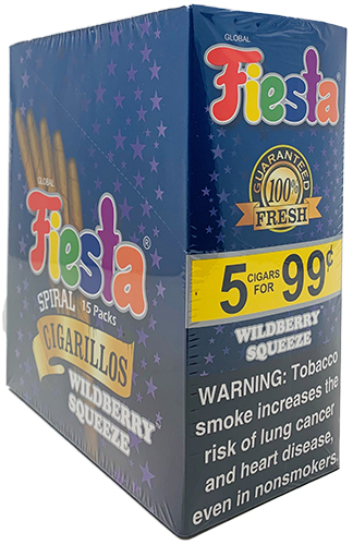 Fiesta Cigarillos WildBerry Squeeze 15ct 