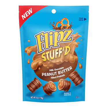 Flipz Peanut Butter Filled Pretzeles 6oz Bag 