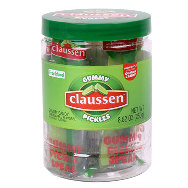Frankford Gummy Pickle Spears 8.82oz Jar 
