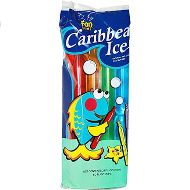 Caribbean Ice Freeze Pop 8ct 