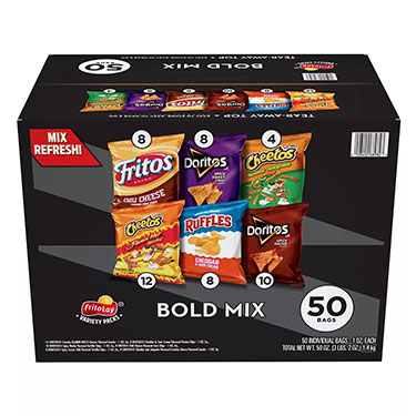 Frito Lay Bold Mix 50ct Box 