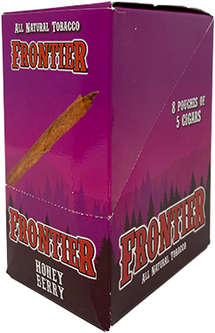 Frontier Cheroot Honey Berry Cigars 8 Pouches of 5 