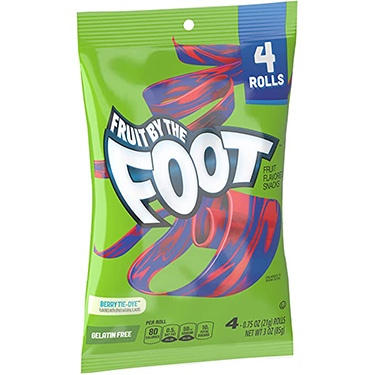 Fruit By the Foot Berry Tie Dye .75oz 4ct 