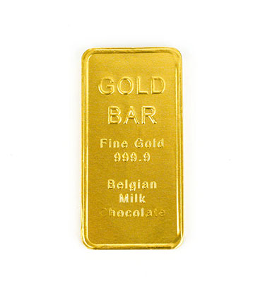 Fort Knox Chocolate Ingots 1oz Gold Bar 