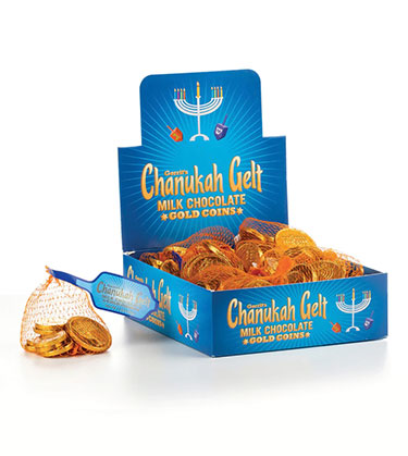 Fort Knox Chanukah Gelt 18ct Box 