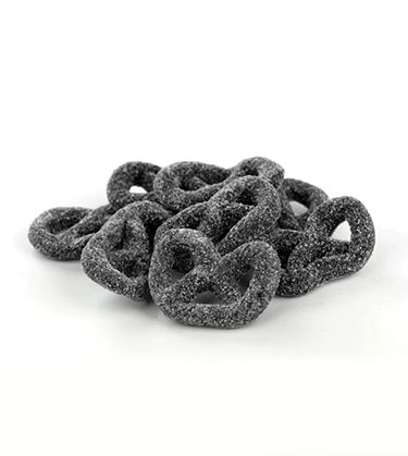 Gustafs Licorice Jelly Pretzels 1 lbs 