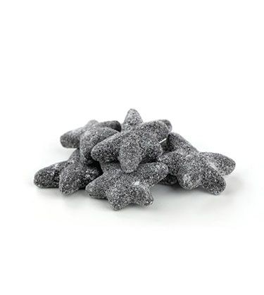Gustafs Super Salty Licorice Starfish 2.2lb Bag 