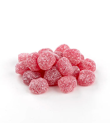 Gustafs Sour Buttons Cherry 1 Lb 