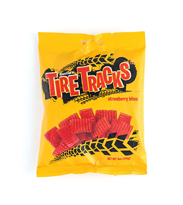 Gustafs Strawberry Tire Tracks 5oz Bag 