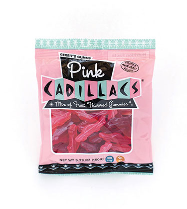 Gerrits Pink Cadillacs Fruit Berry Mix 5.2oz Bag 