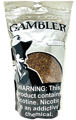 Gambler Silver 16oz Pipe Tobacco 