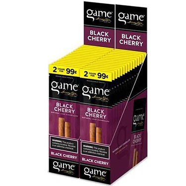 Game Cigarillos Black Cherry 30ct 