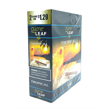 Game Leaf Cigarillos Tropical 15 2pks 