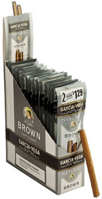 Garcia y Vega Natural Leaf Cigars Brown 