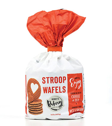 Gerrits Stroopwafels 14.11oz Stand Up Bag 