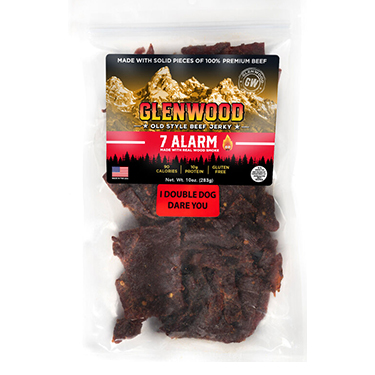 Glenwood Jerky Old Style 7 Alarm 10oz Bag 