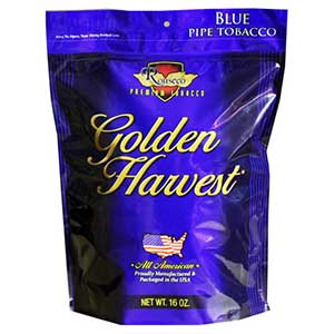 Golden Harvest Pipe Tobacco Blue 16 oz 