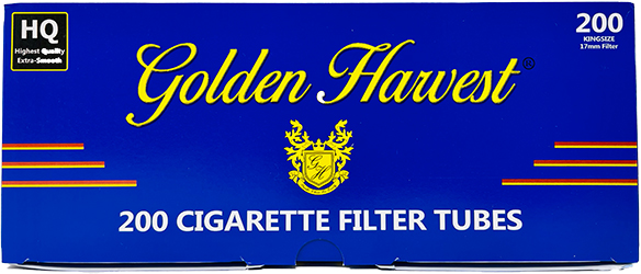 Golden Harvest Light Cigarette Tubes 200ct 