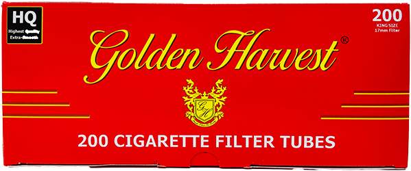 Golden Harvest Full Flavor Cigarette Tubes 200ct 