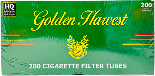 Golden Harvest Menthol 100 Cigarette Tubes 200ct 