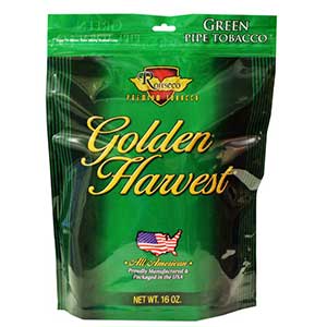 Golden Harvest Pipe Tobacco Green 16 oz 