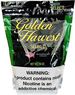 Golden Harvest Select Pipe Tobacco Green 16 oz 