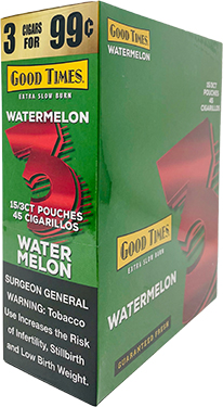 Good Times Cigarillos Watermelon 15ct 