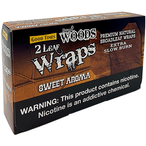 Good Times Sweet Woods Sweet Aroma Leaf Wraps 30ct 