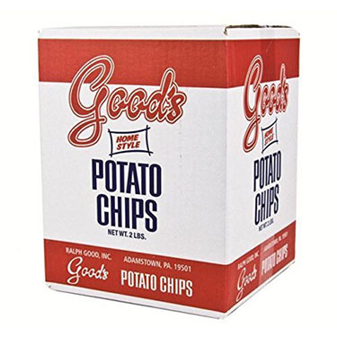 Goods Potato Chips Home Style Red Box 2 Lb 