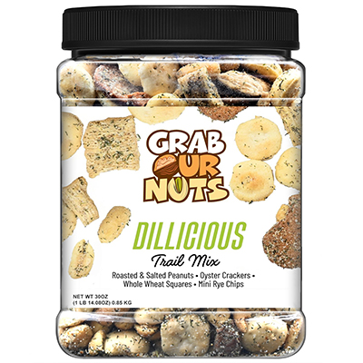 Grab Our Nuts Trail Mix Dillicious 30oz Jar 