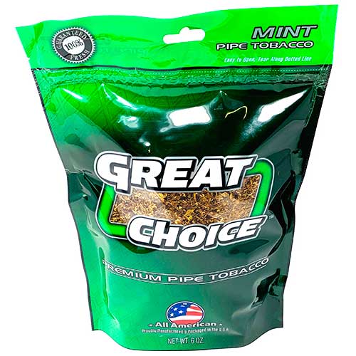 Great Choice Pipe Tobacco Green 6oz 