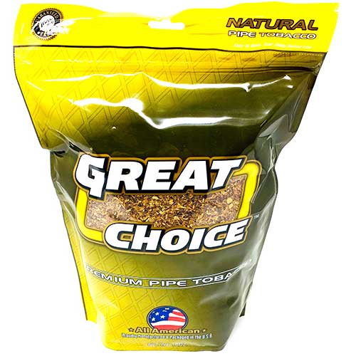 Great Choice Pipe Tobacco Yellow 16oz 