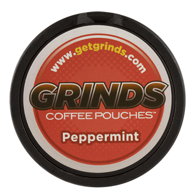 Grinds Coffee Pouches Peppermint 10 Cans 