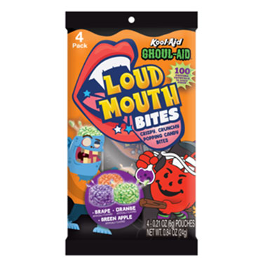 Halloween Ghoul Aid Loud Mouth Bites 4 Pack 
