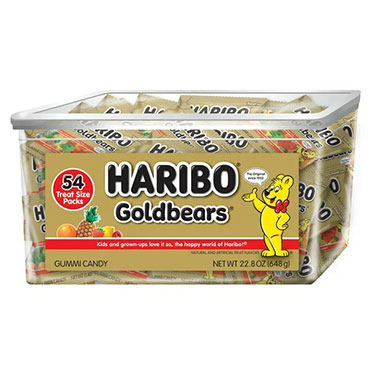 Haribo Goldbears 54ct Tub 