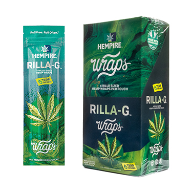 Hempire Hemp Wraps Rilla G 15 4 Packs 