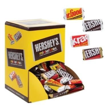 Hersheys Assorted Miniatures 120ct Box 