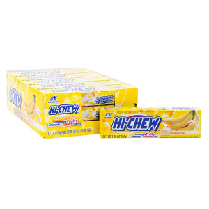 Hi Chew Banana Fruit Chews 15ct Box 