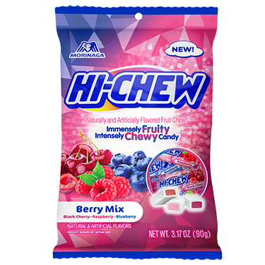 Hi Chew Berry Mix Fruit Chews 3oz Bag 