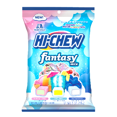 Hi Chew Fantacy Mix Fruit Chews 3oz Bag 