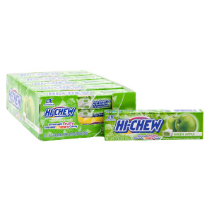 Hi Chew Green Apple Fruit Chews 15ct Box 