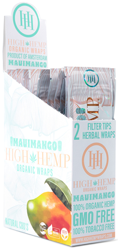 High Hemp Organic Maui Mango Wraps 25ct 