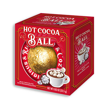Hot Cocoa Milk Chocolate Bomb with Marshmallows 