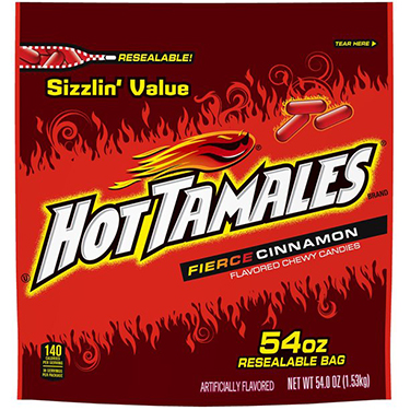 Hot Tamales Fierce Chewy Cinnamon 54oz Bag 