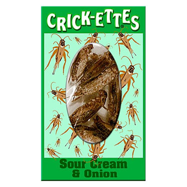 Hotlix Crickettes Snax Sour Cream and Onion 1.4oz 