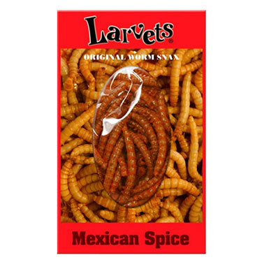 Hotlix Larvets Snax Mexican Spice 1.4oz 