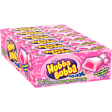 Hubba Bubba Max Outrageous Original 18 5pk 