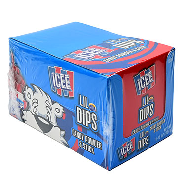 ICEE Lil Dips Candy Powder and Stick 36ct Box 