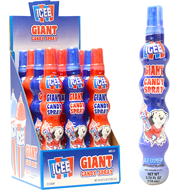 ICEE Giant Spray Candy 12ct Box 