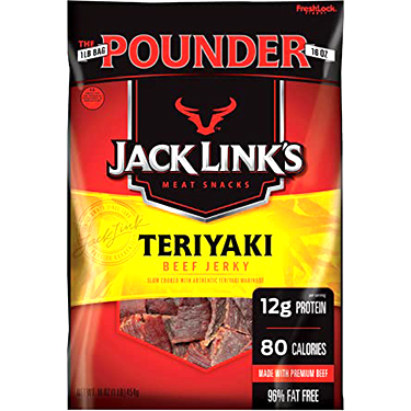 Jack Links Jerky Teriyaki 16oz Bag 